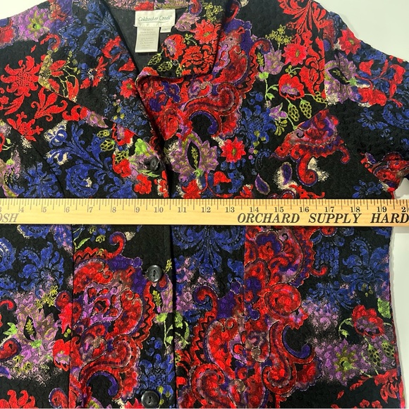 Floral Women's‎ Jacket - Multicolor - Picture 11 of 11